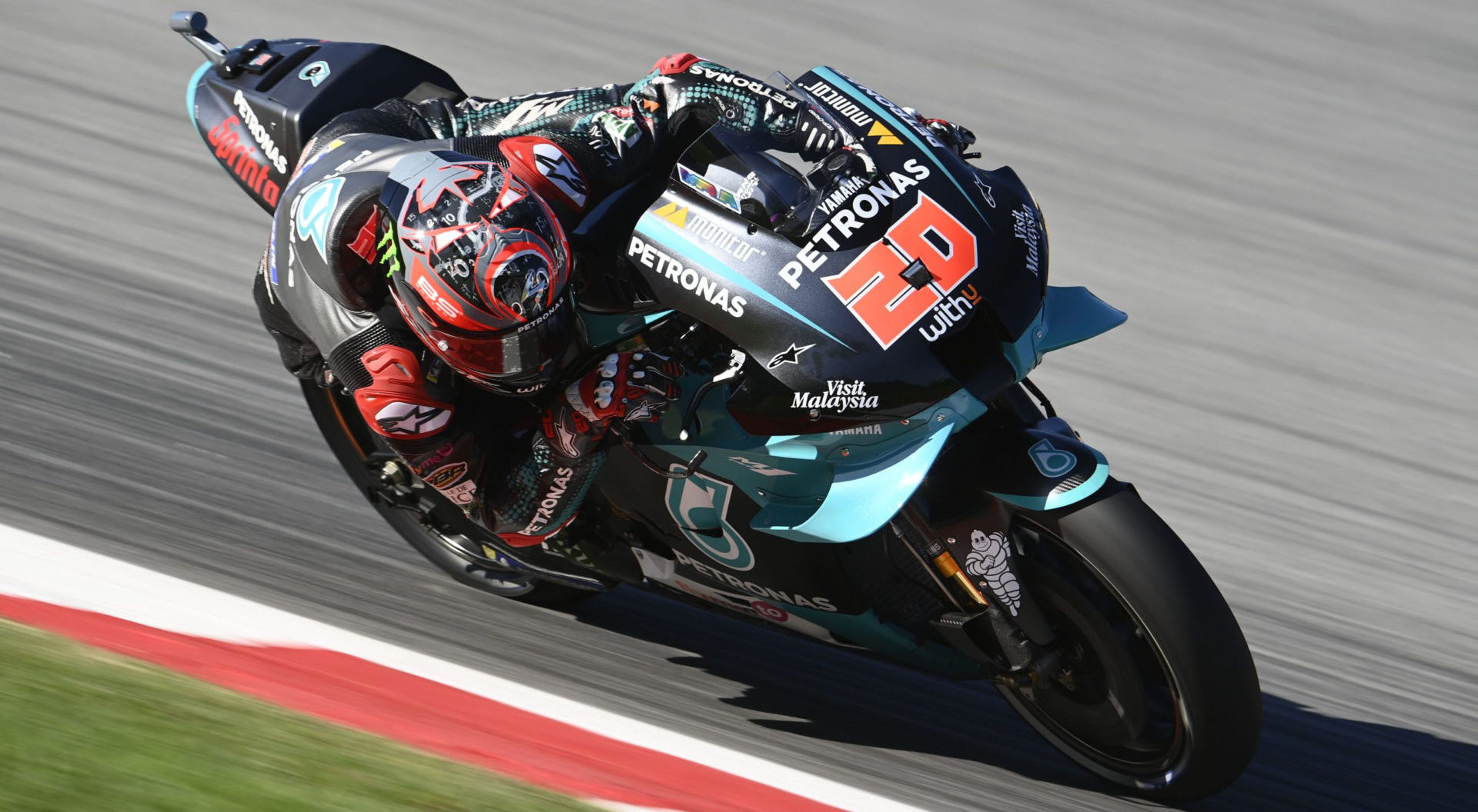 Fabio Quartararo (20). Photo courtesy Team PETRONAS Yamaha SRT.