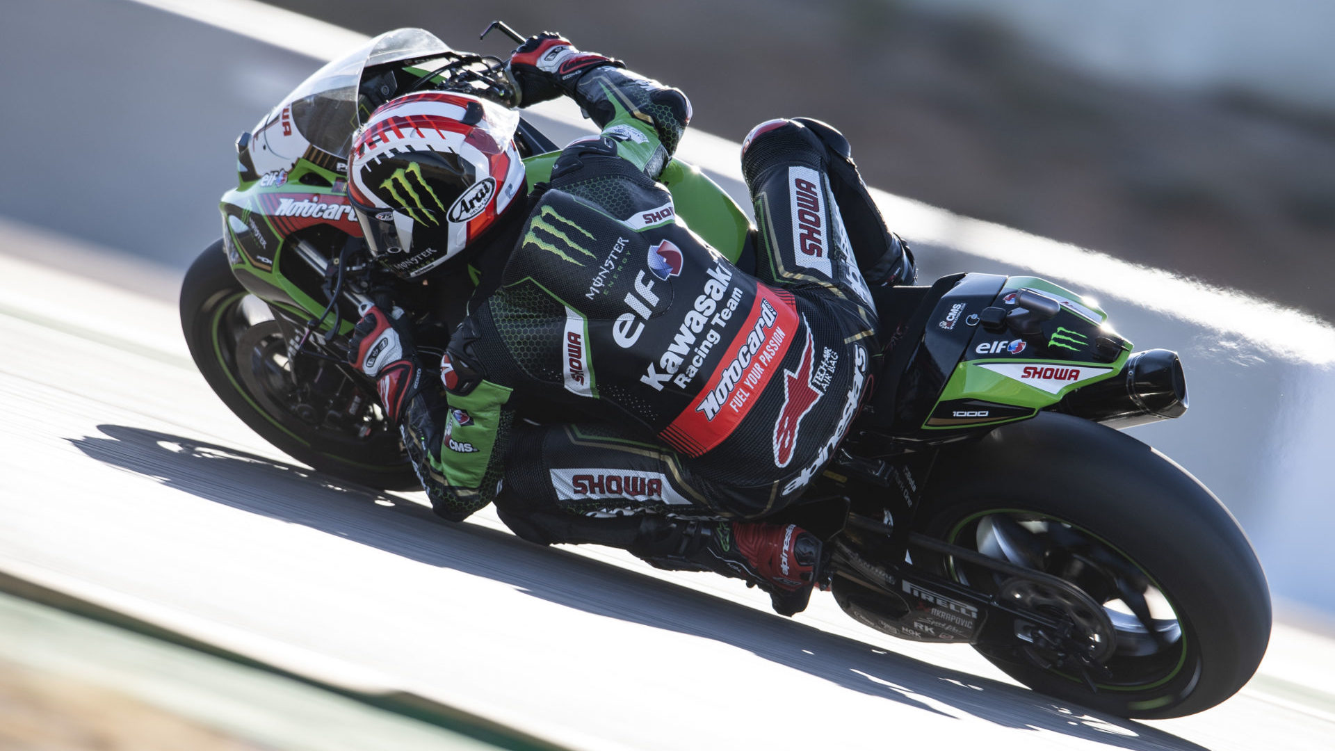 Jonathan Rea (1). Photo courtesy Kawasaki.