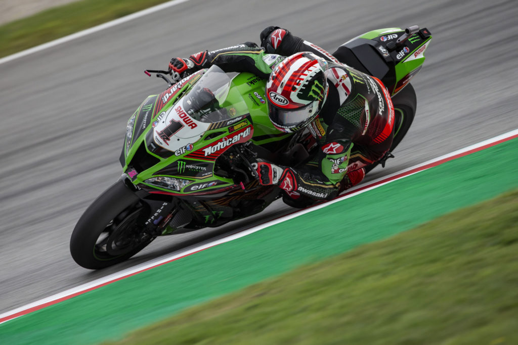 Jonathan Rea (1). Photo courtesy Kawasaki.