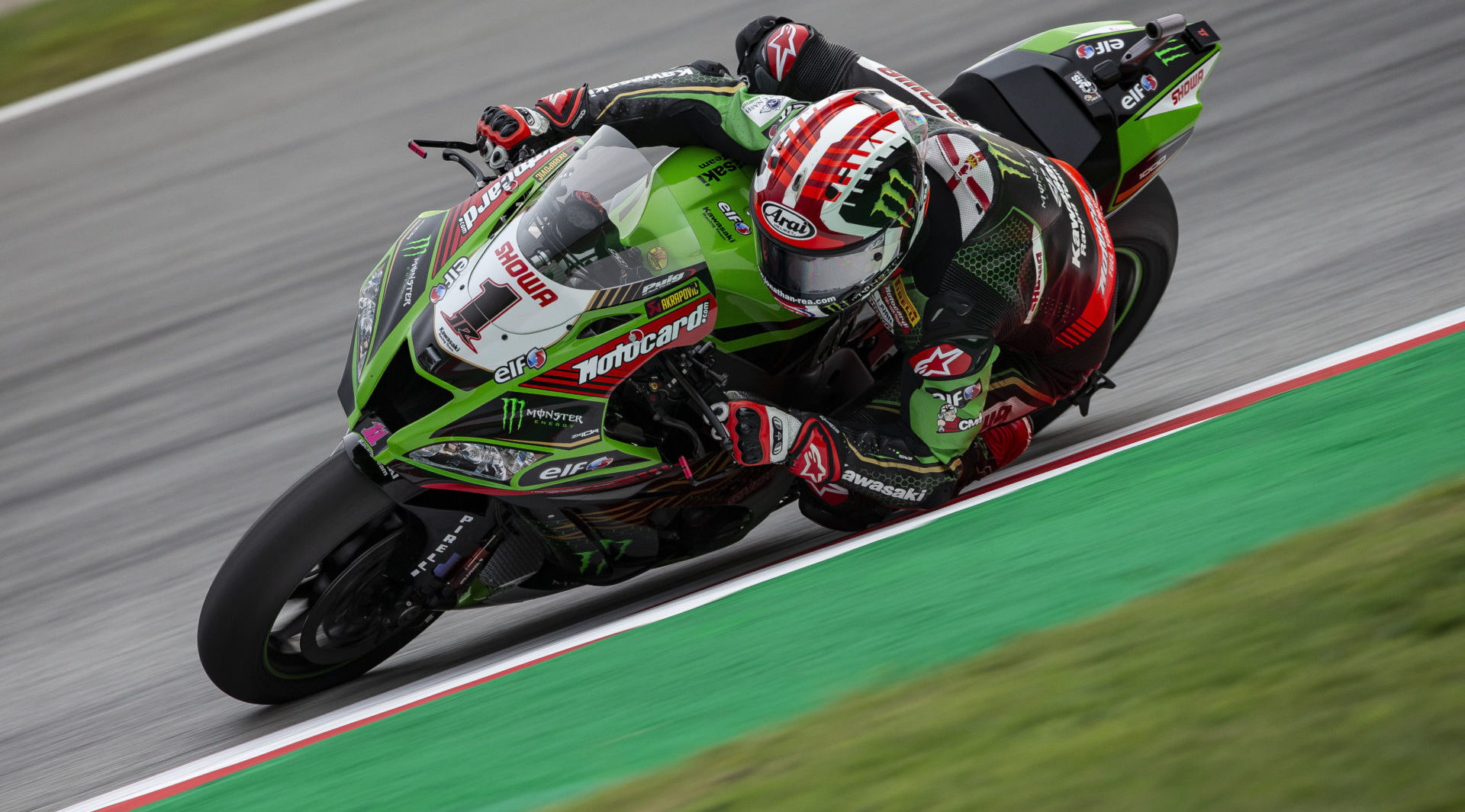 Jonathan Rea (1). Photo courtesy Kawasaki.