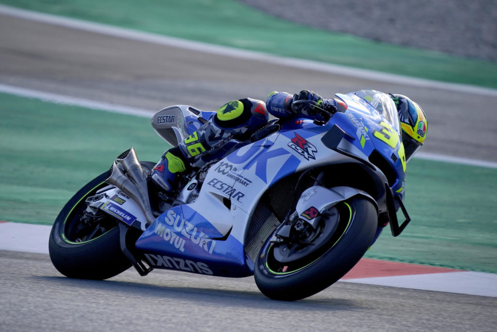 Joan Mir (36). Photo courtesy Team Suzuki ECSTAR.