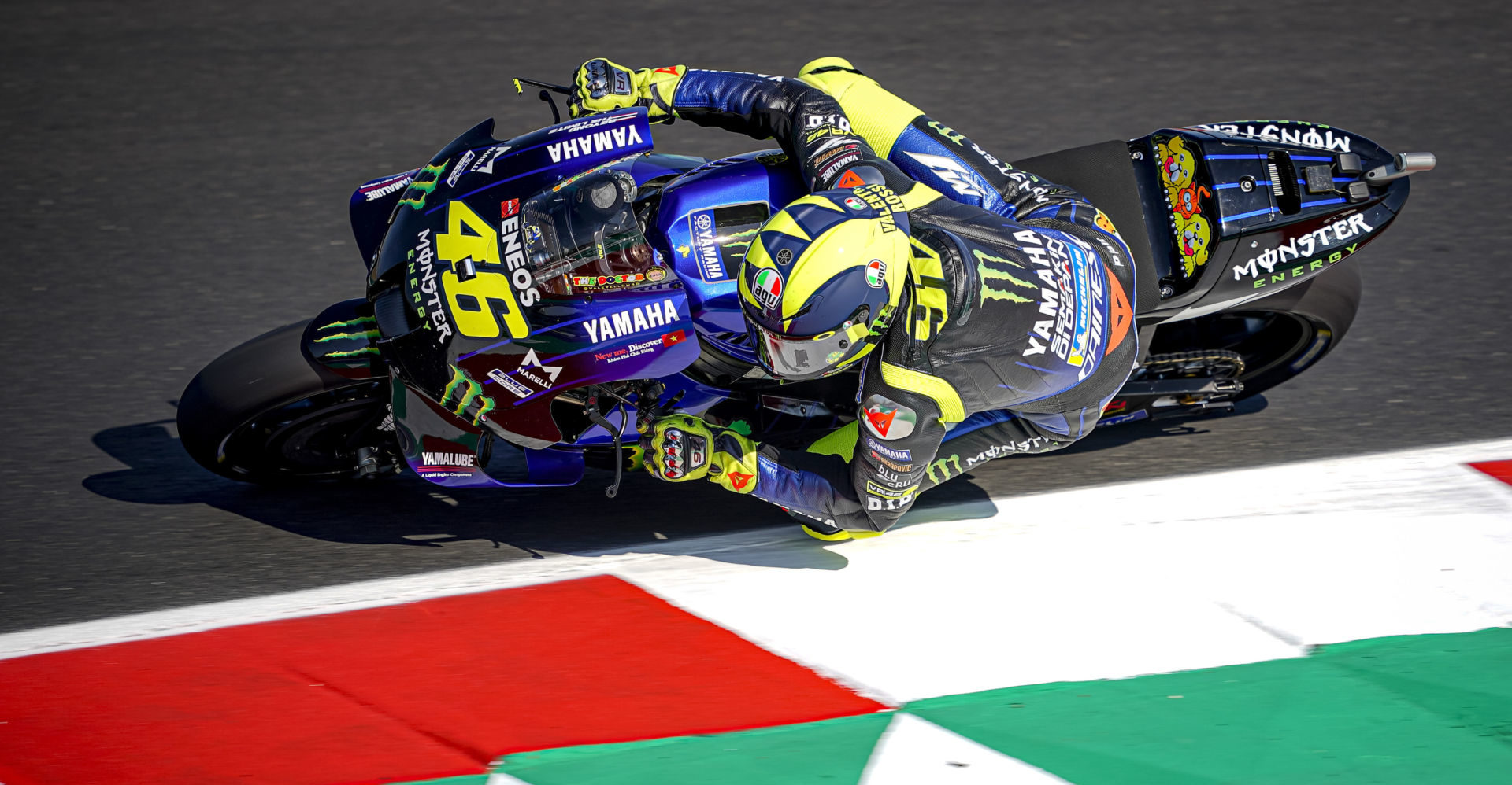 Valentino Rossi (46). Photo courtesy Monster Energy Yamaha.