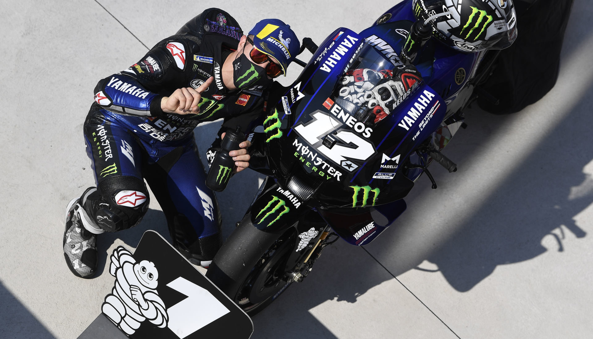 Maverick Vinales. Photo courtesy Monster Energy Yamaha.