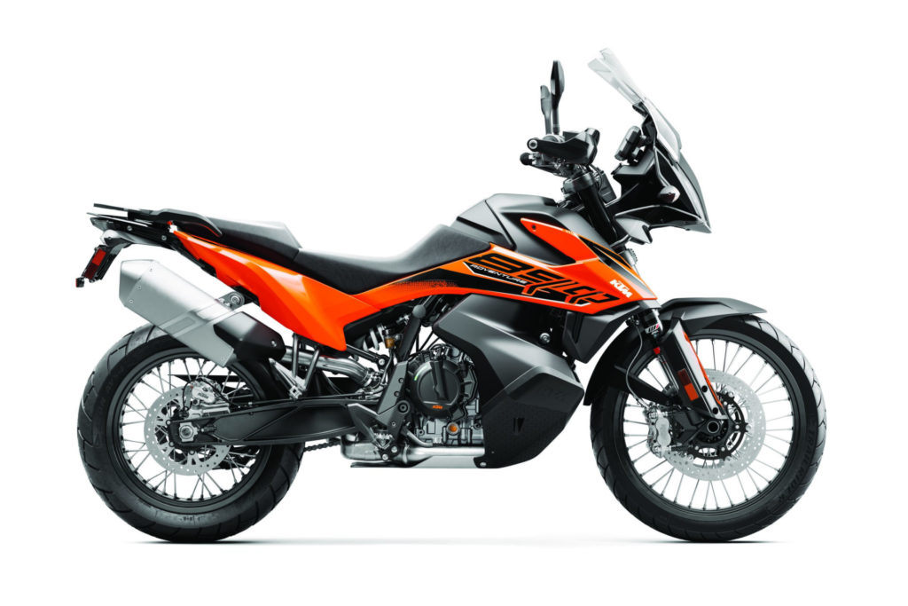 KTM's new 2021 890 Adventure. Photo courtesy KTM.