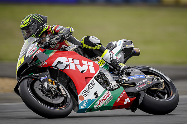 Cal Crutchlow (35) . Photo courtesy LCR Honda.