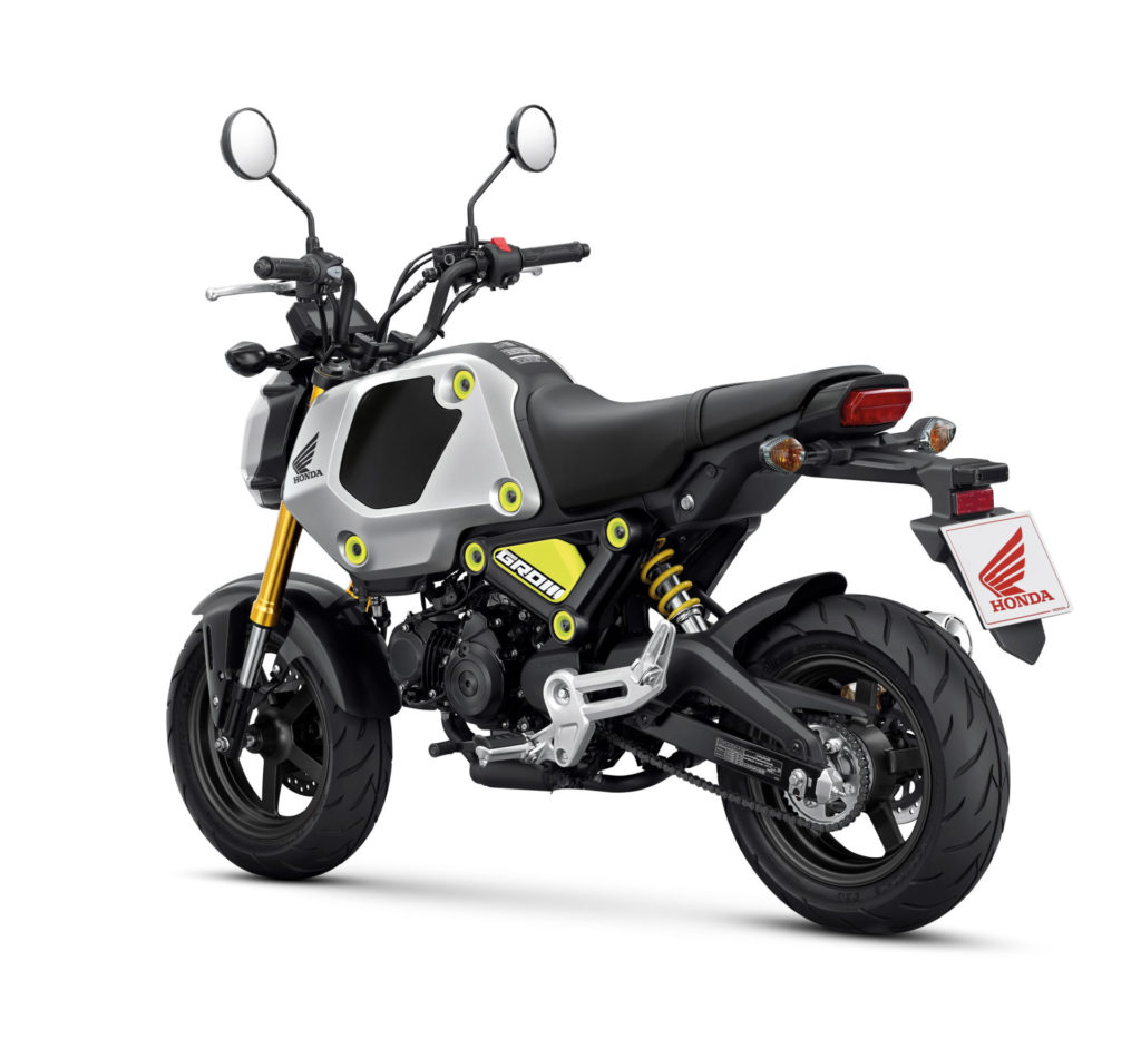 The 2021 Honda Grom. Photo courtesy Honda Motor Europe.