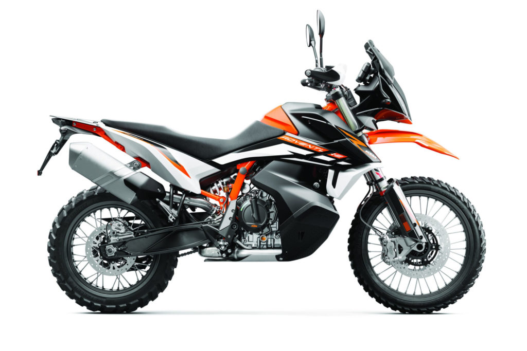 A 2021 KTM 890 Adventure R. Photo by Kiska, courtesy KTM.