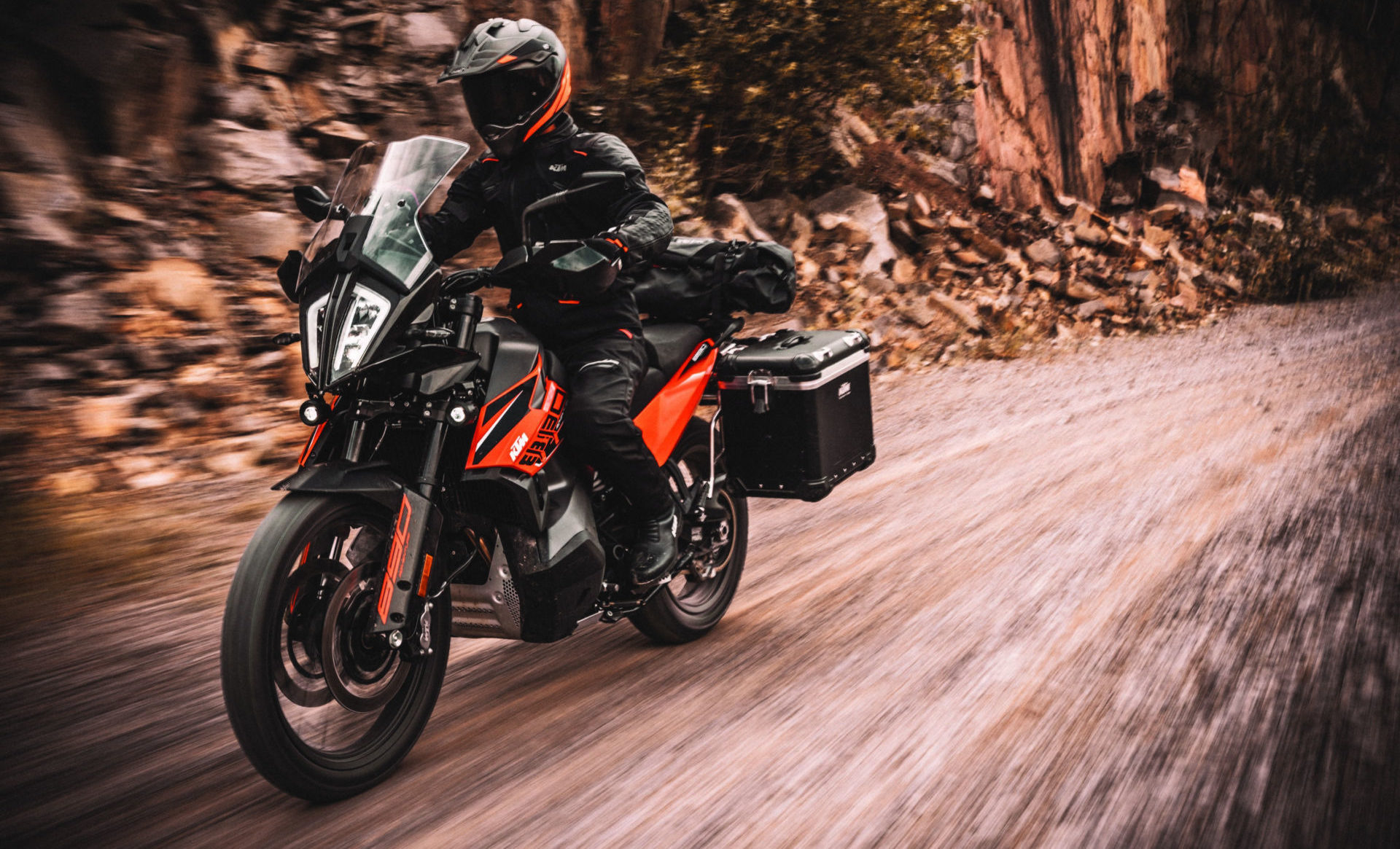 KTM's new 2021 890 Adventure. Photo courtesy KTM.