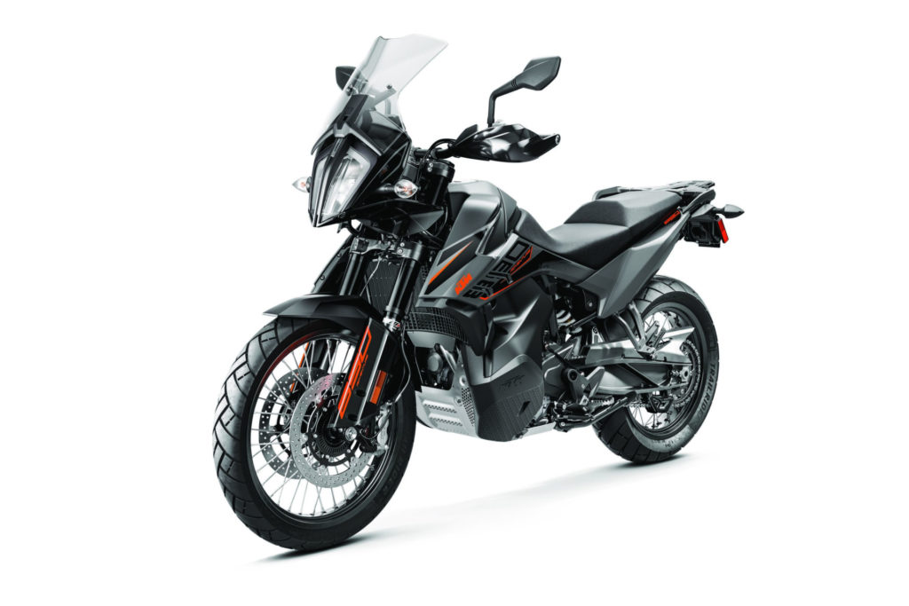 KTM's new 2021 890 Adventure in Gray. Photo courtesy KTM.