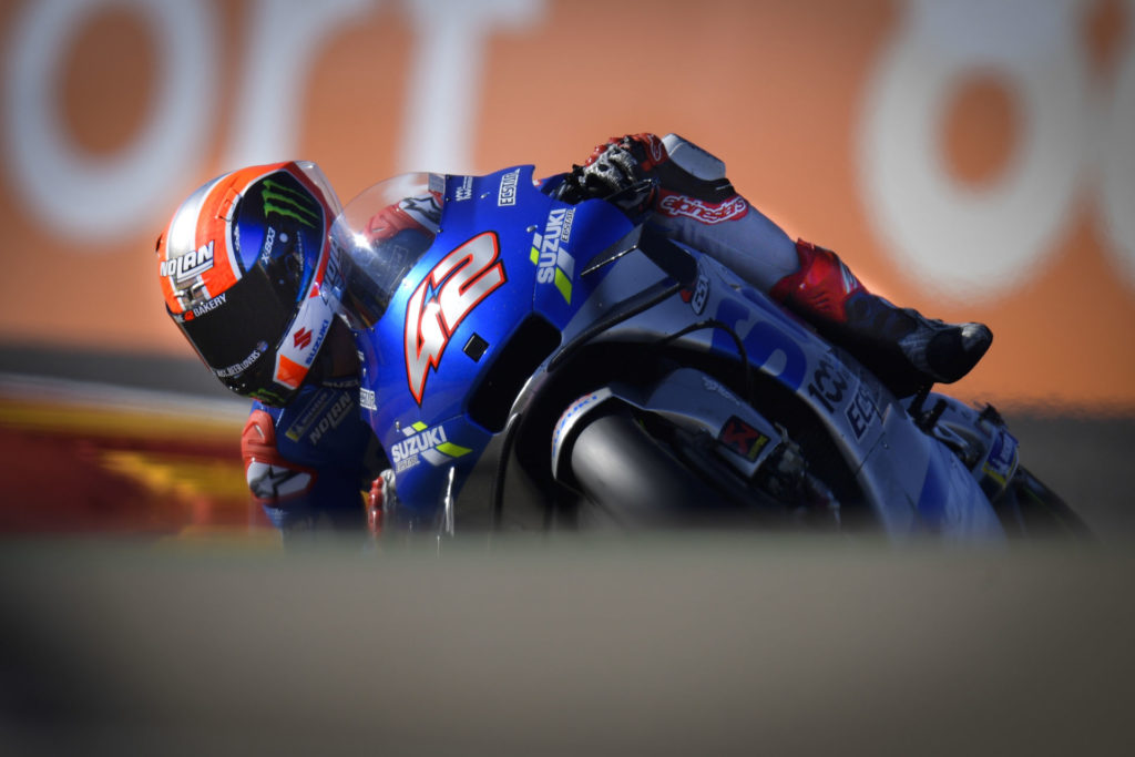 Alex Rins (42). Photo courtesy Dorna.