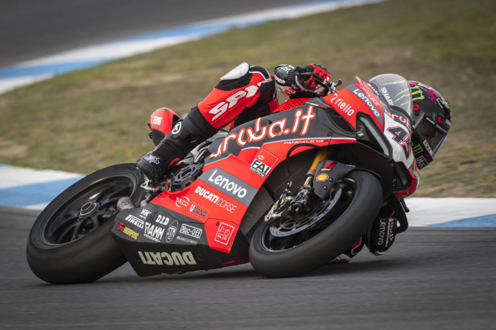 Scott Redding (45). Photo courtesy Ducati.