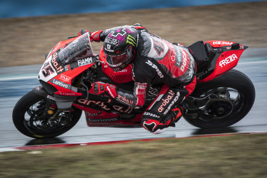 Scott Redding (45). Photo courtesy Aruba.it Racing Ducati.