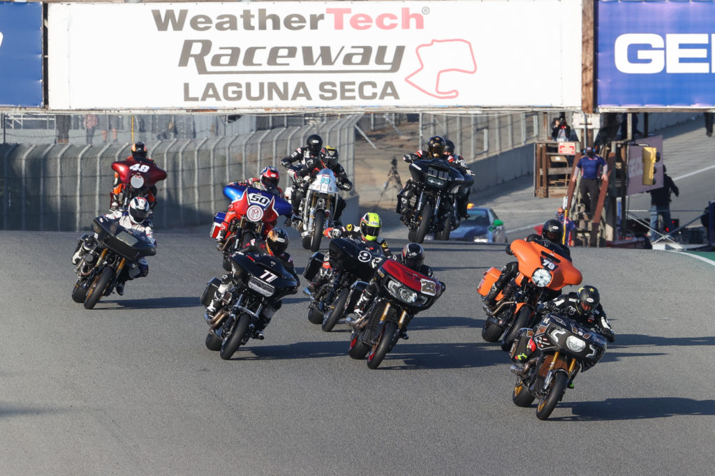 The start of the King of the Baggers race. Photo by Brian J. Nelson.