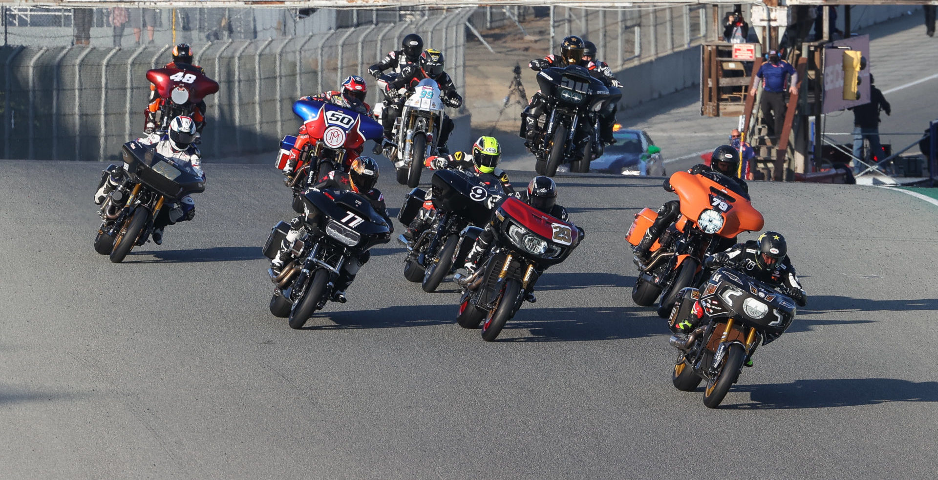 The start of the King of the Baggers race. Photo by Brian J. Nelson.