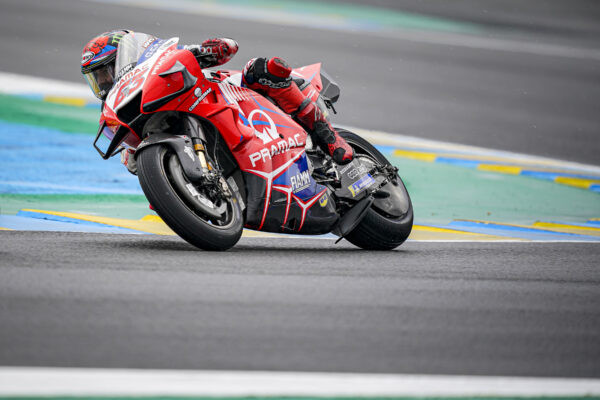 Francesco "Pecco" Bagnaia (63) . Photo courtesy Pramac Racing.