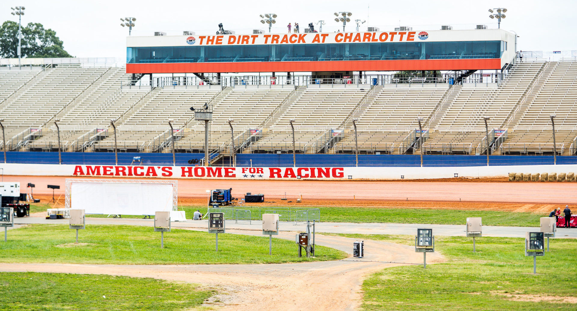 The Dirt Track at Charlotte Motor Speedway. Photo courtesy AFT.