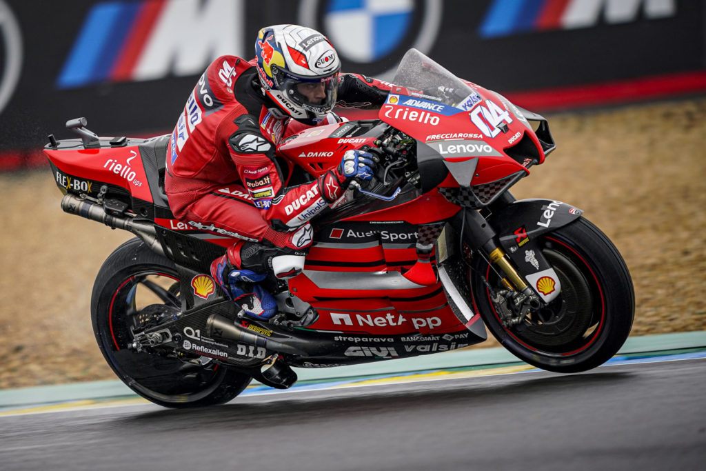 Andrea Dovizioso (04). Photo courtesy Ducati.