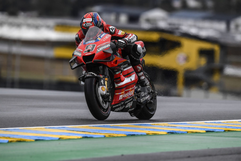 Danilo Petrucci (9). Photo courtesy Ducati.