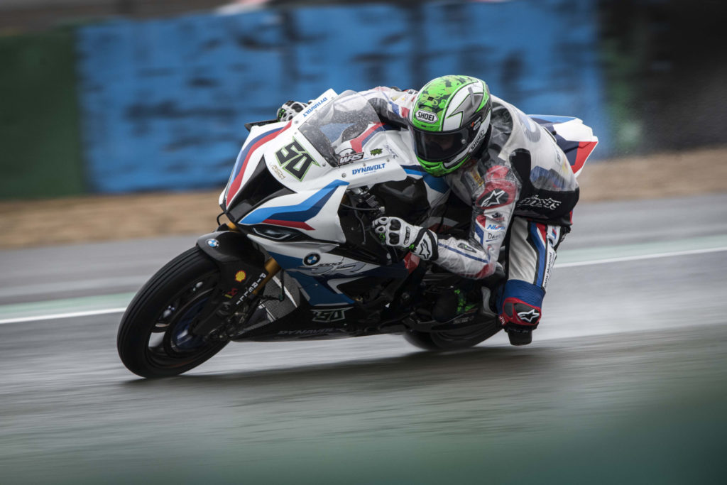 Eugene Laverty (50). Photo courtesy BMW Motorrad Motorsports.