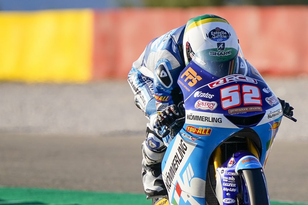 Jeremy Alcoba (52). Photo courtesy Gresini Racing.