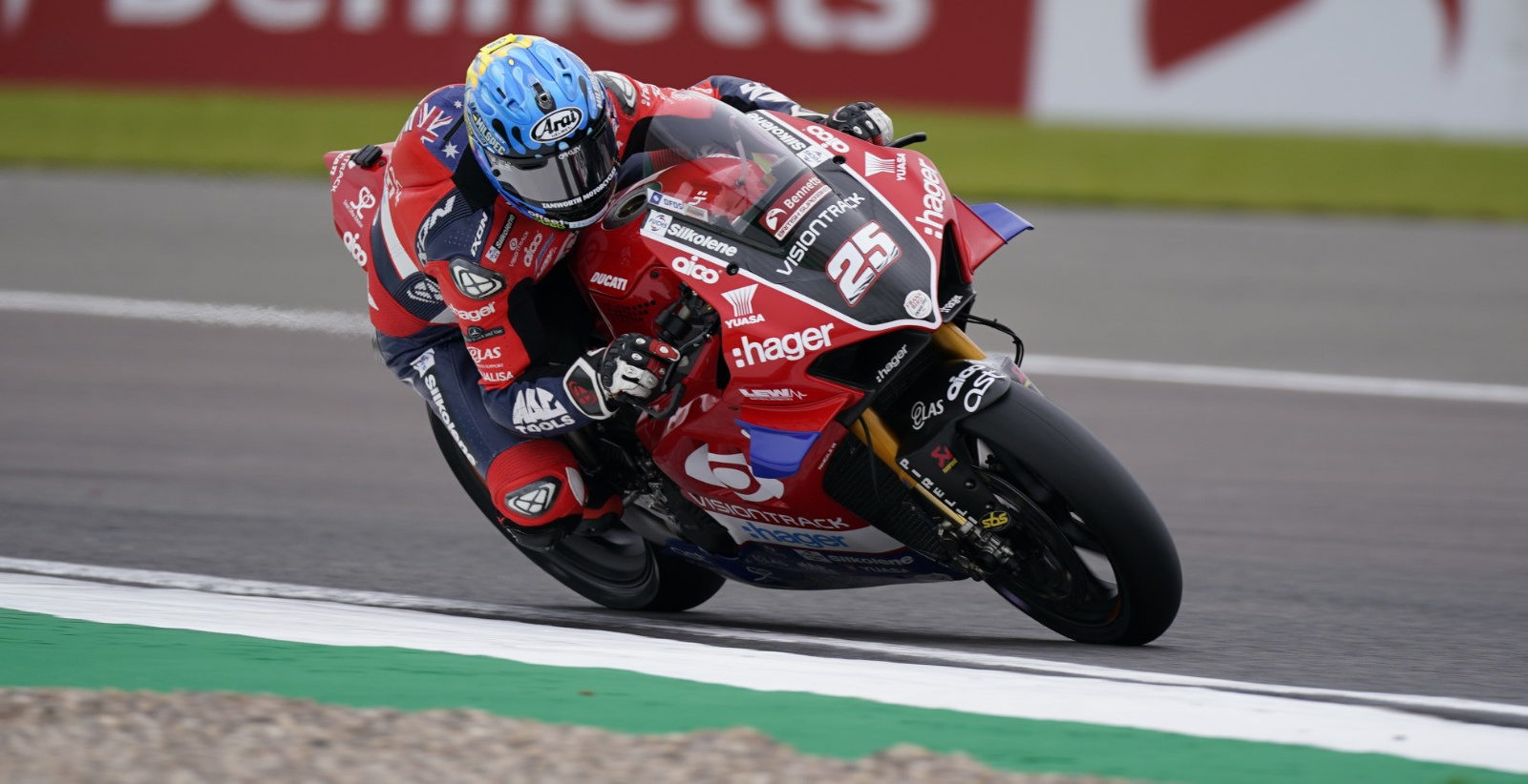 Josh Brookes (25). Photo courtesy MSVR.