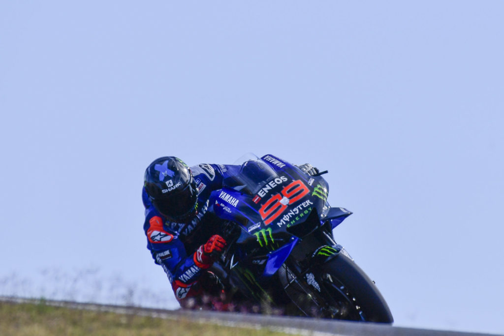 Jorge Lorenzo (99) on his KTM. Photo courtesy Dorna.