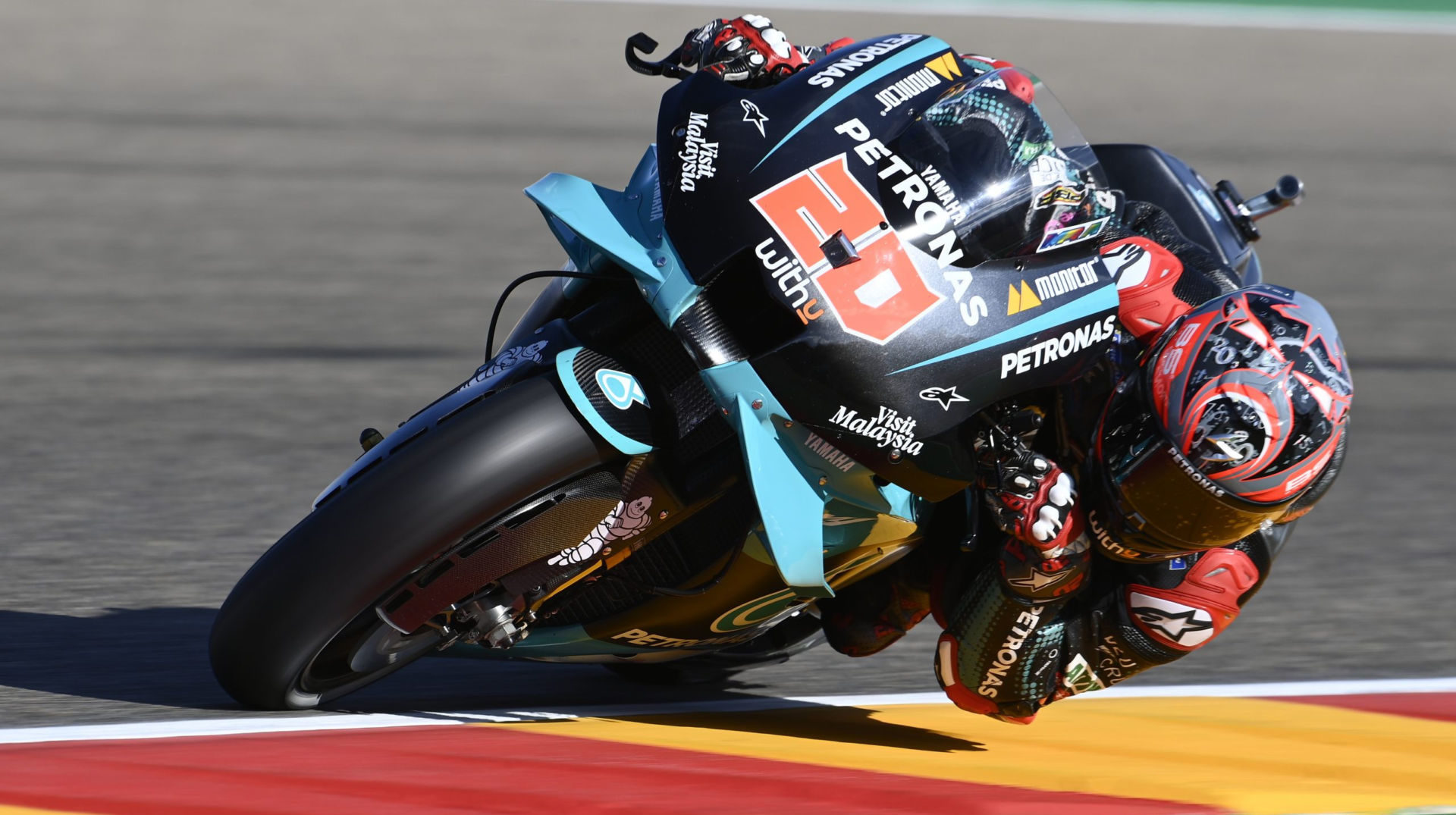 Fabio Quartararo (20). Photo courtesy PETRONAS Yamaha SRT.