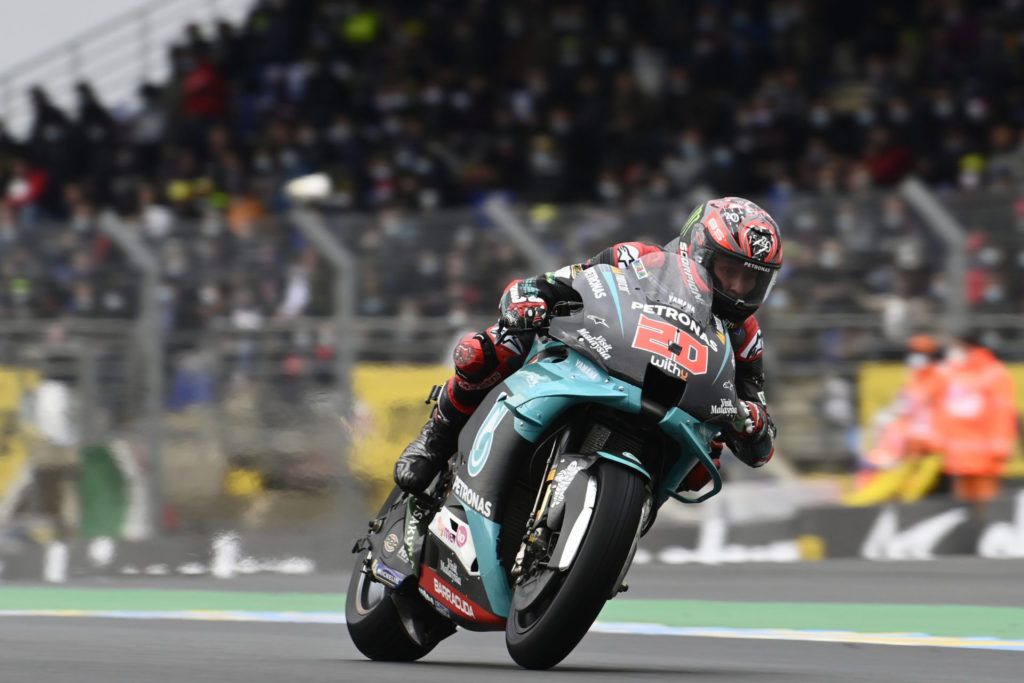 Fabio Quartararo (20). Photo courtesy PETRONAS Yamaha SRT.