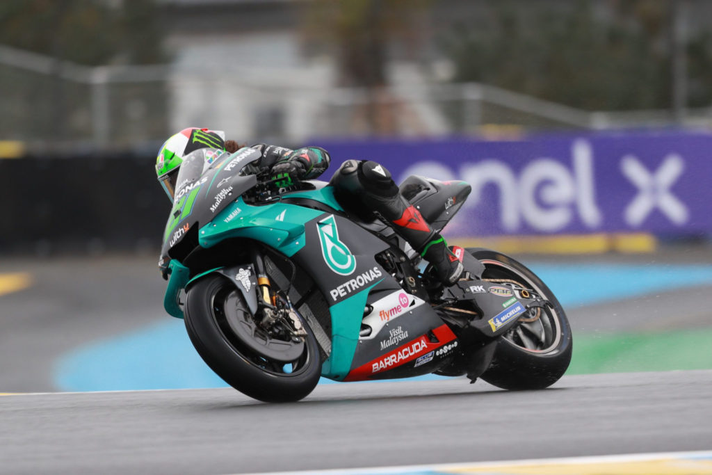 Franco Morbidelli (21). Photo courtesy PETRONAS Yamaha SRT.