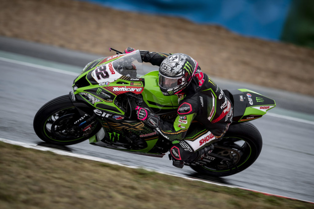 Alex Lowes (22). Photo courtesy Kawasaki.