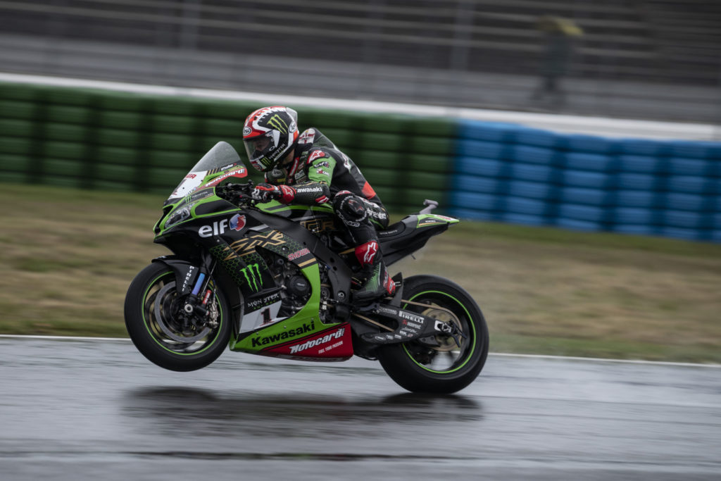 Jonathan Rea (1). Photo courtesy Kawasaki.