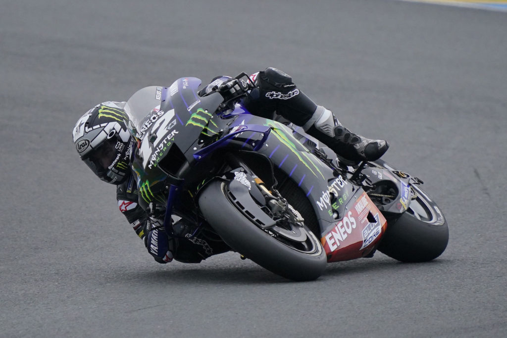 Maverick Vinales (12). Photo courtesy Monster Energy Yamaha.