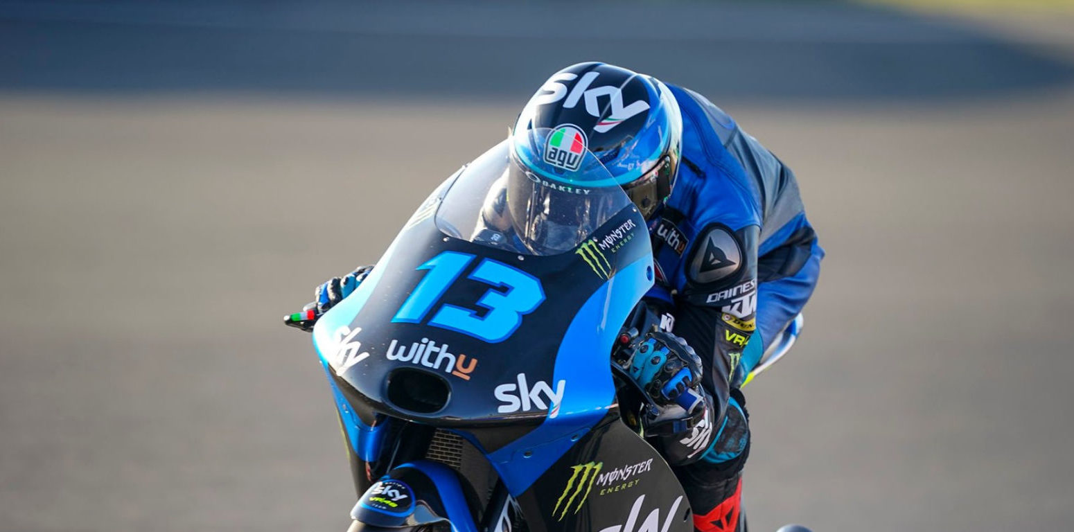 Celestino Vietti (13). Photo courtesy Sky Racing VR46.