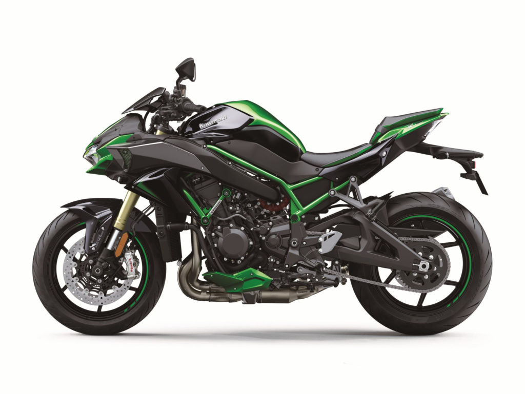 A 2021-model Kawasaki Z H2 SE. Photo courtesy Kawasaki Motors Corp., U.S.A.