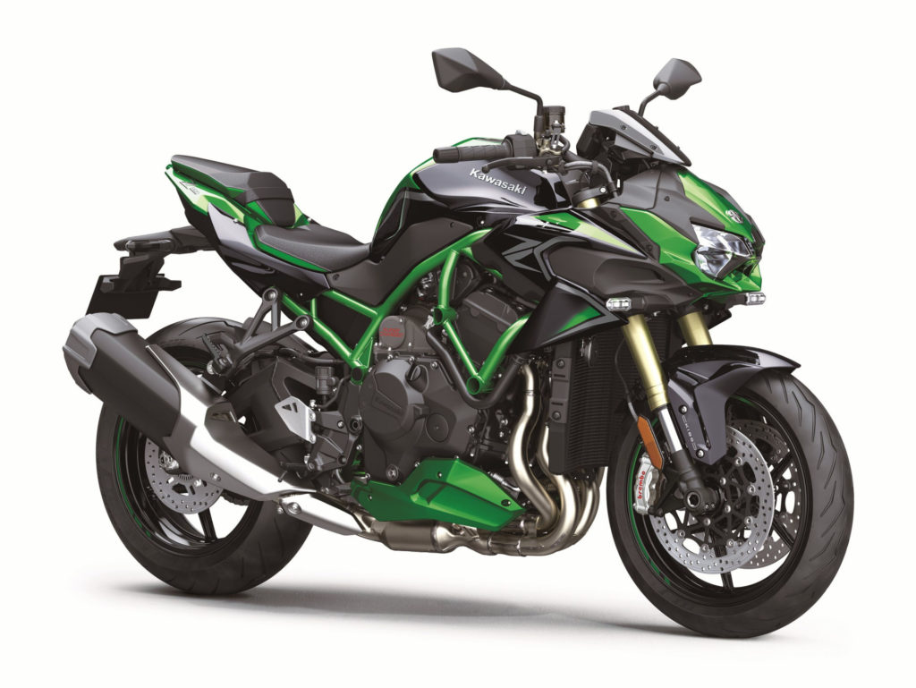 A 2021-model Kawasaki Z H2 SE. Photo courtesy Kawasaki Motors Corp., U.S.A.