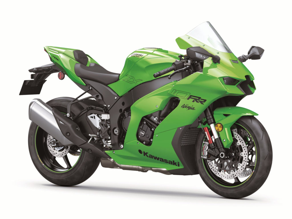 A 2021-model Kawasaki Ninja ZX-10RR racing homologation special. Photo courtesy Kawasaki Motors Corp., U.S.A.