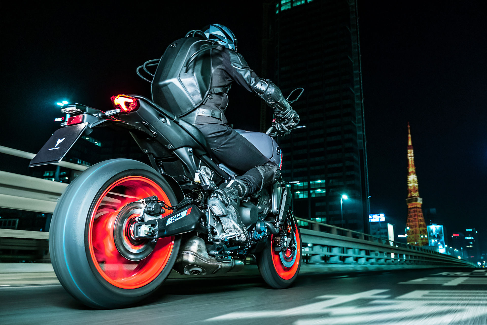 A 2021-model Yamaha MT-09. Photo courtesy Yamaha.