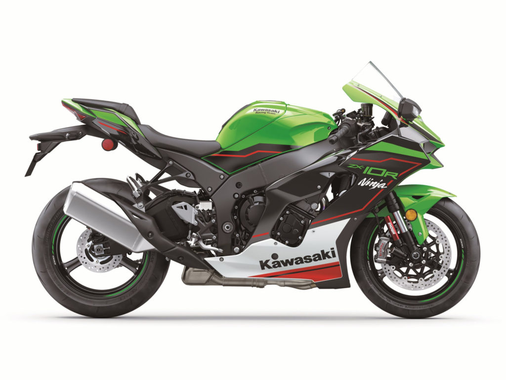 A 2021 Kawasaki ZX-10R KRT Edition. Photo courtesy Kawasaki Motors Corp., U.S.A.