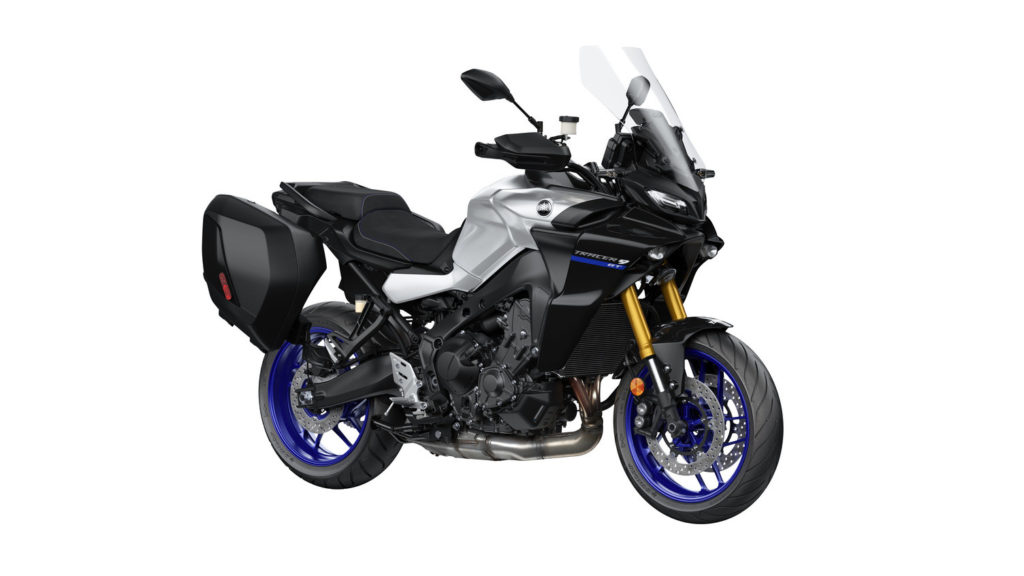 A 2021-model Yamaha Tracer 9 GT. Photo courtesy Yamaha.