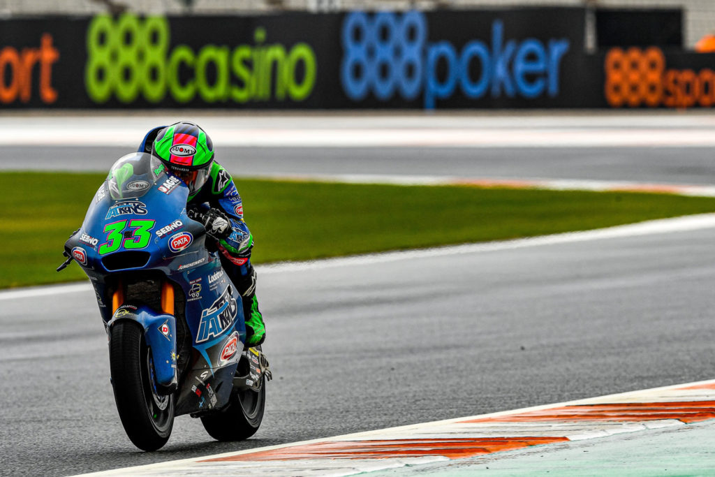 Enea Bastianini (33). Photo courtesy Dorna.