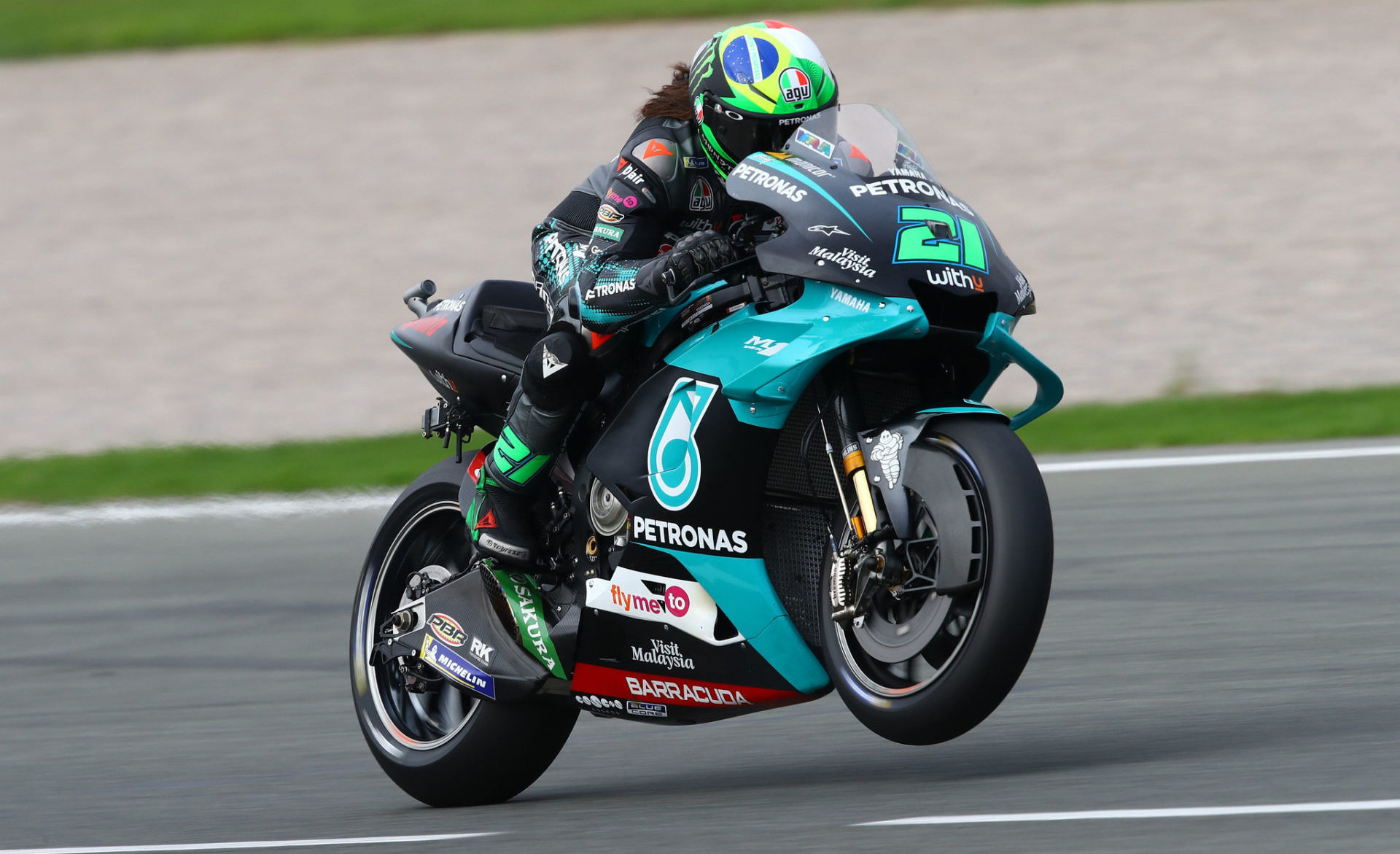 Franco Morbidelli (21). Photo courtesy PETRONAS Yamaha SRT.