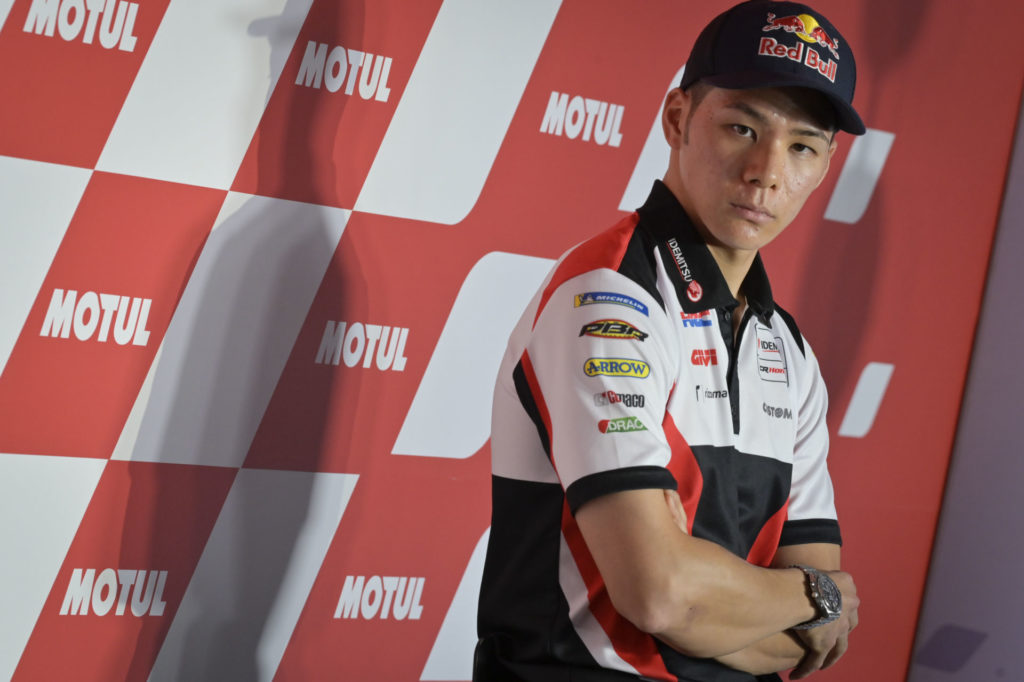 Takaaki Nakagami. Photo courtesy Dorna.