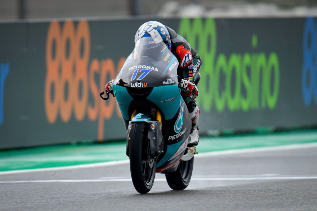 John McPhee (17). Photo courtesy Dorna.