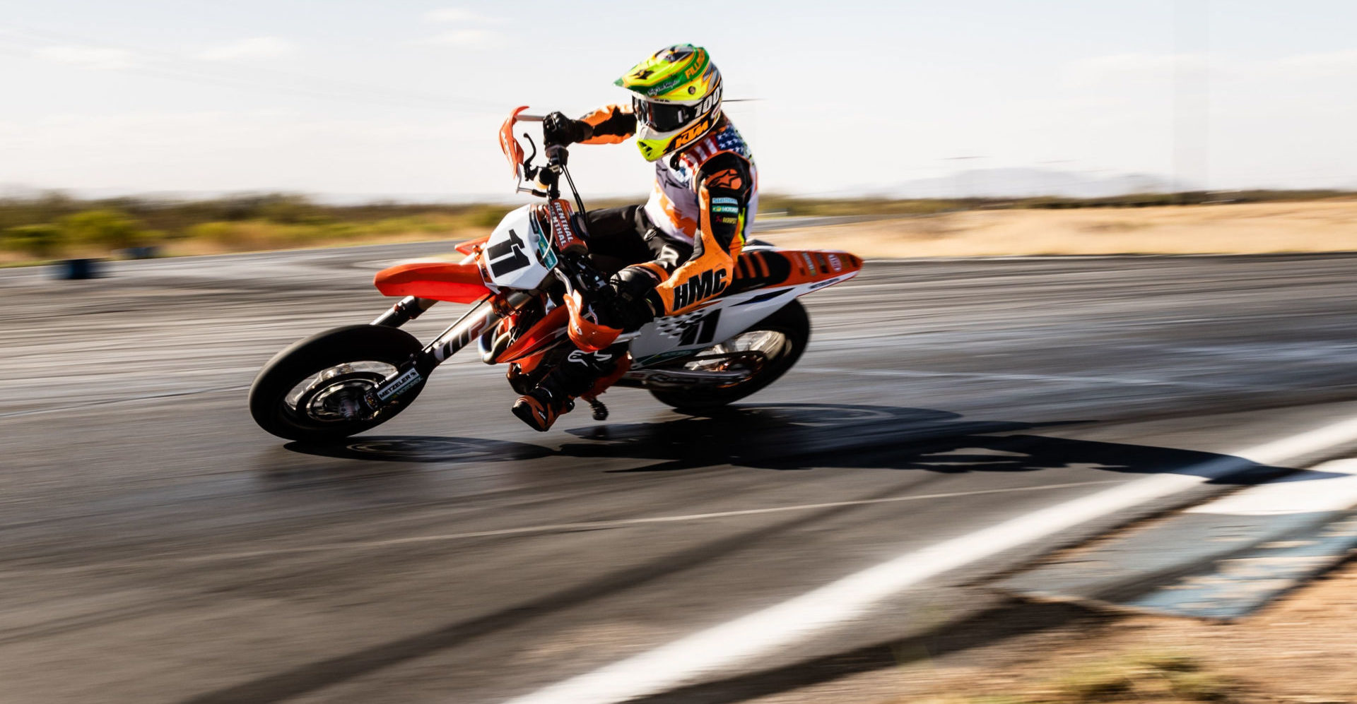 Chris Fillmore (11) at speed on his KTM 450 SMR. Photo by EM:DM Photography, courtesy KTM.