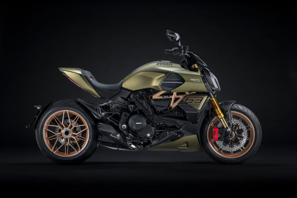 A Ducati Diavel 1260 Lamborghini. Photo courtesy Ducati.