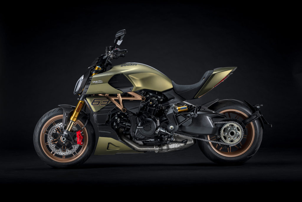 A Ducati Diavel 1260 Lamborghini. Photo courtesy Ducati.