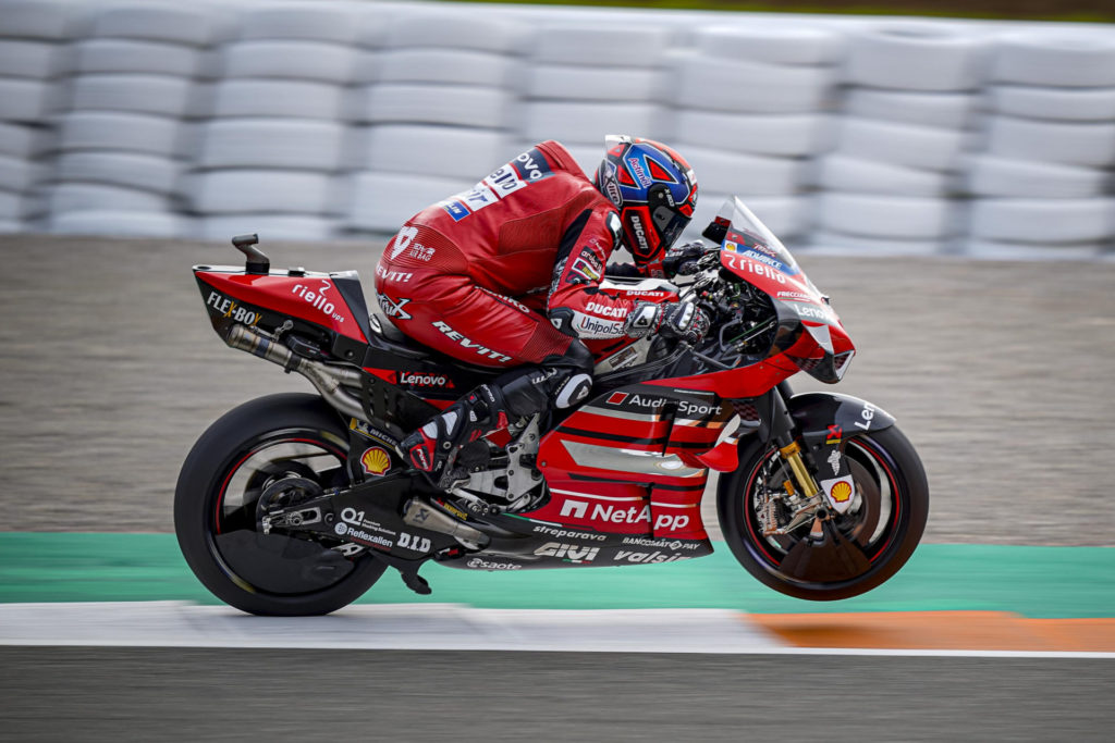 Danilo Petrucci (9). Photo courtesy Ducati.