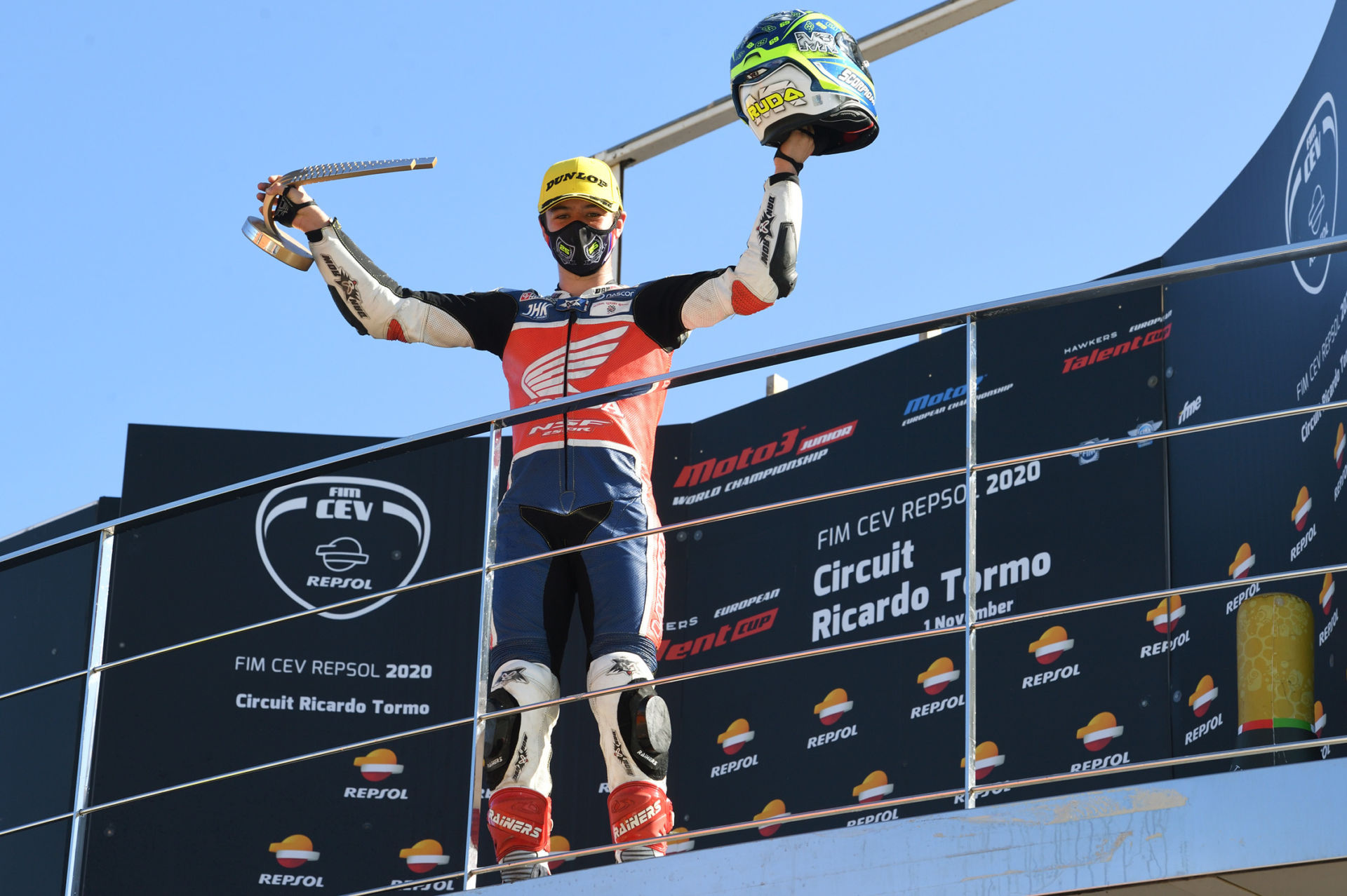 Marcos Ruda. Photo courtesy FIM CEV Repsol Press Office.