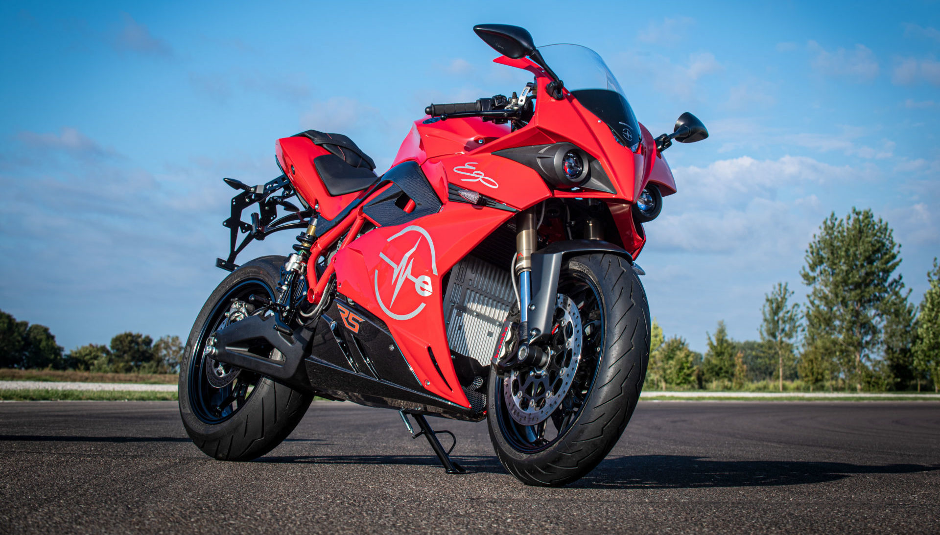 A 2021-model Energica EGO+RS. Photo by Lorenzo Concari, courtesy Energica.