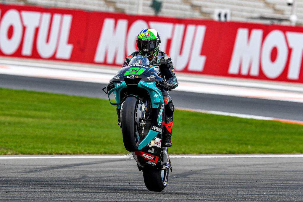 Franco Morbidelli (21). Photo courtesy Dorna.